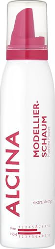ALCINA Modellier-Schaum Aerosol | 1 x 150 ml | extra starker Halt | beschwert nicht | schenkt Sprungkraft | mehr Volumen
