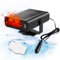 ZoneYan Riscaldatore Auto 12v 150W, Stufetta Portatile per Auto,Auto 2 in 1 Riscaldatore per Auto Demister Sbrinatore,Auto Riscaldamento Sbrinatore Parabrezza