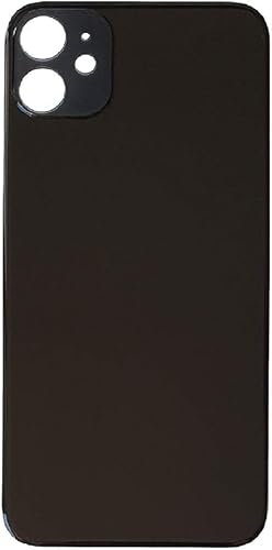 ZAMAN FOR Back Cover Glass compatibile with iPhone 11| Rear Housing Replacement (Black)