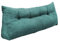 chilly pilley® Stützkissen Cord Rückenkissen Lesekissen Bettkissen Wandkissen Keilkissen Bettstützkissen viele Farben, 120x50x20 (Türkis)