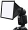 REFLEX CAMERA Universal Softbox Flash Diffuser 17×15cm | Foldable Portable Light Modifier for DSLR Speedlite | Soft Even Lighting with Storage Pouch | Compatible with Nikon Canon Sony Flash Units