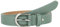 MIRROSI Ledergürtel Damen Herren Gürtel, Made in Italy, 3cm breit (Mint (Silberne Schnalle), 85cm)