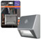 Osram NIGHTLUX Stair Treppenbeleuchtung, Silber, Bewegungssensor, IP54, batteriebetrieben, 4000 K kaltweiß, ideal für Treppen und Flure