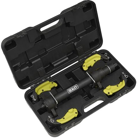 Sealey 2300kg Professional Coil Spring Compressor Set, Macpherson Strut Coil Spring, Heavy-Duty - RE250