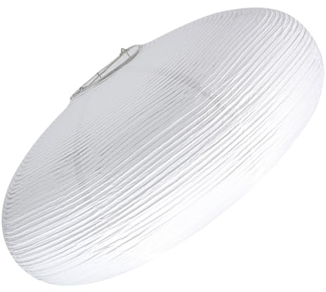 Japanischer Lampenschirm aus Papier für Deckenleuchten Beige | 10x10cm Öffnung, Metallrahmen mit Papier, Schützt die Lampe und Mildert Licht für Schlafzimmer, Papierlampen