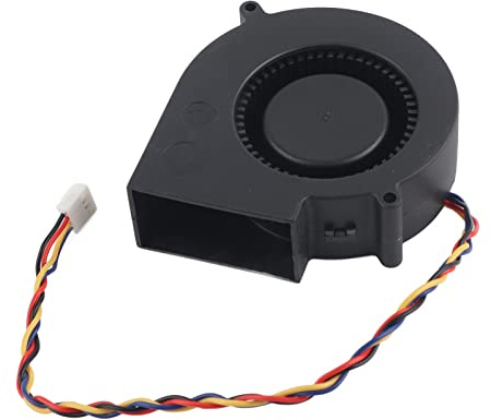 SIXRUN Grillventilator, 12 V, 2,94 A, Luftgebläse mit Hochpräzisem Kugellager und Bürstenlosem Motor, für Grill, Camping, Picknick, Feuer, Holzkohlestarter