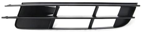 Nieren Doppel Bar Front Grille Für Q7 2007 2008 2009 Schwarz Auto Vorne Links Rechts Unteren Stoßfänger Grille Nebel Licht Grill Abdeckung 4L0807681 4L0807682(Links)