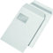 1000 Versandtaschen C4 229 x 324 mm haftklebend mit Fenster weiss dimapax
