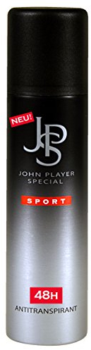 John Player Special JPS SPORT 48h Antitranspirant Deospray, 1er Pack (1 x 150 ml)