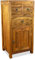 livasia Asiatische Kommode aus Massivholz – 45x40x95cm – Handgefertigtes Sideboard aus Teakholz, Nachhaltig, Rustikales Design, Zeitloser asiatischer Charme (Braun)
