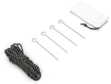 Abspann-Set Basic für Befestigung von Faltpavillon Faltzelt Pavillon Basic/Select