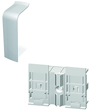 HZ SLF 2000 - Stoßverbinder [Weiß] mit Befestigungsschelle