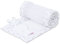 babybay Nestchen Mesh-Piqué / Bettumrandung für Beistellbett / Stoßschutz für Baby Bett, passend für Modell Maxi, Boxspring, Comfort und Comfort Plus, weiß Sterne perlgrau
