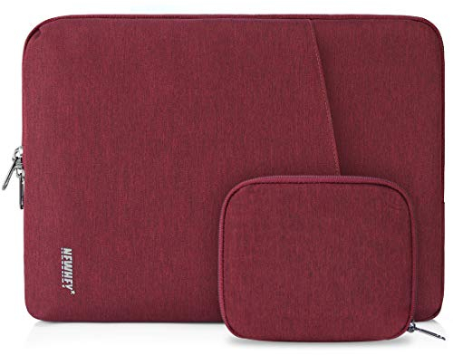 NEWHEY Custodia per Macbook Air 14 Pollici Impermeabile Custodia PC 14 Pollici Antiurto Porta Computer Custodia Borsa con Piccolo Caso Rosa