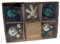 Licensed Disney Mickey & Minnie Mouse Christmas Baubles Xmas Tree Hanging Decorations (Mickey Green 6 Bauble), One Size