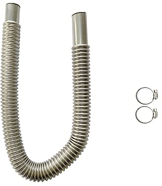 OrangeClub Abgasschlauch für Stromerzeuger Abgasschlauch 25mm abgasrohr für diesel standheizung auto standheizung (120cm)