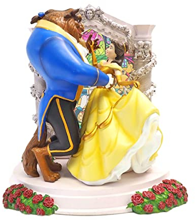 Enesco - Disney Showcase Beauty And The Beast Couple Light Up Statue