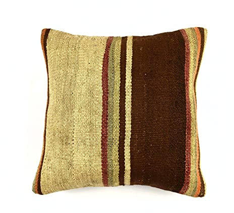 kelim kissen 40x40 cm handgefertigt kelim kissenbezug orientalische kissen kopfkissen viereckig dekorative bohemian kissenhülle dekokissen sofakissen zierkissen code 4561