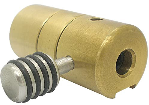 SQOTDR Abnehmbarer PCP-Kondor-Druckluftpistolen-Ventil-Anschluss, Breech Bridge für Airforce Walther Barrel (ID: 8 mm)