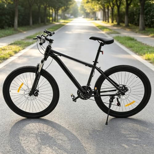 SanBouSi 26 Zoll Mountainbike Fahrrad 21 Gang Jugendfahrrad Cycling MTB Jugend für Mädchen, Jungen, Herren 165cm - 185cm