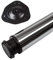 SOTECH 1 pièce Pied de table Hauteur 870 mm Ø 76/80 mm acier chromé charge max. 75 kg Pied de meuble avec réglage en hauteur 32 mm