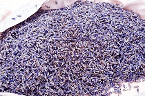 Natural Welt Premium Lavendelblüten getrocknet 2 kg. ohne Zusätze I Duftintensiv Ernte 2024 I Sonnen getrockneter Lavendelblüten zum Füllen von Duftkissen, Duftsäckchen, Lavendelsäckchen (2)
