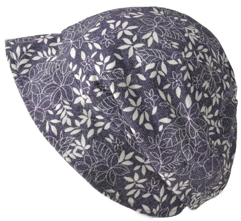 CHARM Damen Faltbarer Sonnen Hut - Sommer Mütze UV 50 Schutz Ballonmütze Strandhut Chemo Kappe Cap Violett