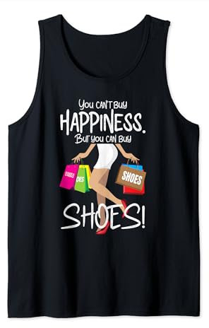 Schuhliebhaber Glück kann man nicht kaufen, Schuhe kann man kaufen Tank Top