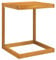 vidaXL C Tisch, Beistelltisch mit C-Form, Sofatisch für Wohnzimmer Schlafzimmer, Couchtisch Betttisch Nachttisch, Modern, Massivholz Akazie