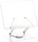 QWORK® Buchhalter Leseständer 360° Drehbarer und Faltbarer, Winkel und Höhe Verstellbar, Tragkraft ca. 5kg, Kompatibel mit Handys, Tablets, Laptops