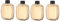 Intelligent Aromatherapy Diffuser Automatic Scent Sprayer, 4 Mode Rechargeable Ultrasonic Humidifier, Wall Mount Wireless Air Freshener for Bedroom, Large Room, Office (4pcs Shangri-La)