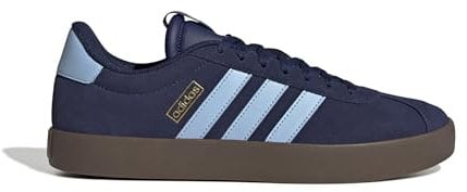 adidas Vl Court 3.0 Shoes Herren Schuhe, Dkblue Clesky Goldmt, 42 2/3 EU