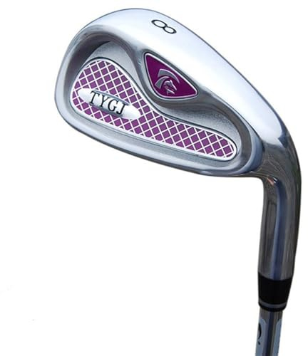 Stainless Steel/Carbon Shaft Golf Irons for Sports Golfers, Single Golf Club Irons #4/5/6/7/8/9/P/S in Single Club Category (#8,with Carbon Shaft)