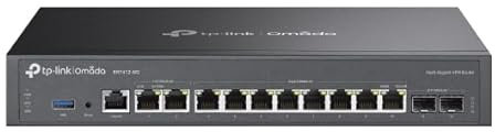TP-Link Router Omada ER7412-M2 Ethernet WAN 2.5Gbps 7 Puertos RJ-45 Seguridad Avanzada