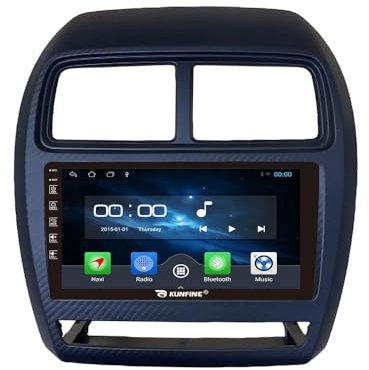 Quad Core 4G+64G Car CarPlay Android Auto 10 IPS Display Navigation Stereoanlage Touchscreen Haupteinheit Pad Tablet Rückfahrkamera GPS Radio Media Player für Mitsubishi ASX 2021