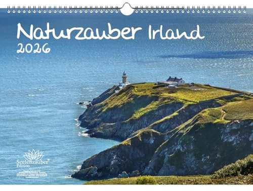 Naturzauber Irland DIN A3 Kalender für 2026 Natur Reise Land Urlaub - Seelenzauber