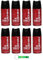 8x Denim Deodorante Spray Corpo Raw Passion - Körperspray-Deodorant - Klassisch maskulin, frisch und mit einem unverwechselbaren Deo 150ml + Beni Culinari Kostenloser Schlüsselanhänger