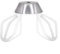 Cookie and Cake Paddles for Bosch Mixers Designed for Efficient Mixing and Easy Storage (A)