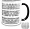 Audasi F*ck This Shit Mug,11oz Mensaje Oculto Taza de Café Novedad Creatividad Divertida Taza de Café de Cerámica Humor Único Taza de Bebida Adulto Regalo Divertido