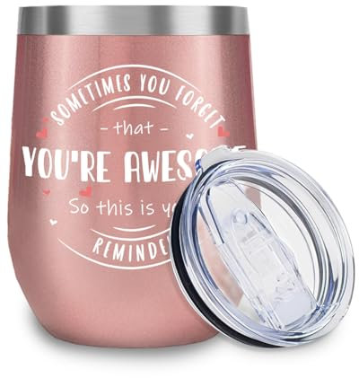 GiftGem Thank You for Women: Thank You Tumbler for Friends, Daughter, Sister-in-Law, Best Friend - 12 OZMotivational Travel Mug