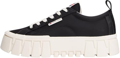 Tommy Jeans Damen Tjw Flatform Chunky Sneaker En0en03036Low Top