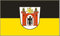 München Großes Wappen Stadt Fahne Flagge Gr. 1,50 x 0,90m