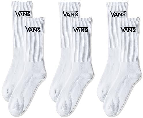 Vans Herren Socken M Classic Crew 9 5, White, One Size, VXSEWHT