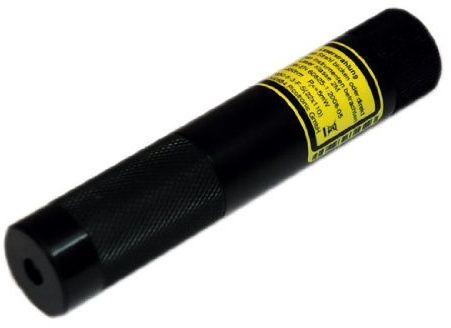 Punktlaser, rot, 635 nm, 1 mW, Ø22x105 mm, Laserklasse 2, Fokus fixed (5.0m) - 70116878