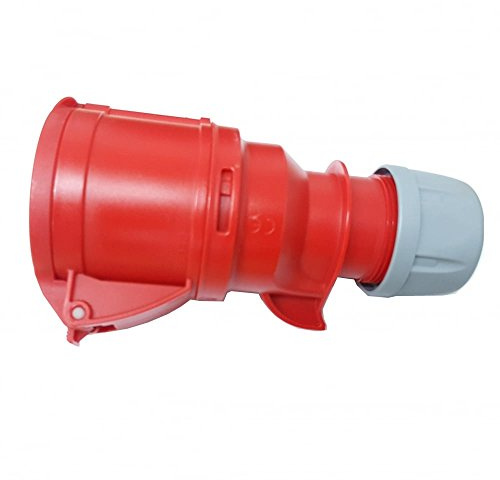 415v 32a 5 Pin Socket Red Garage Workshop 3 Phase 32 Amp 415 Volt Cable Trailing