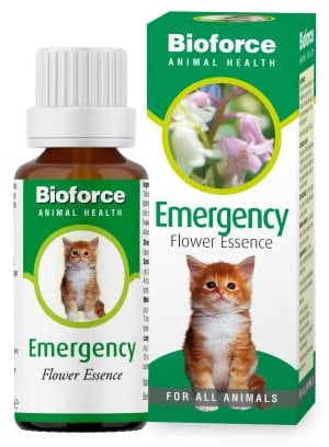 Animal Emergency Flower Essence | Designed for use with All Types of Animals | Help Calm & Steady your Pet in Times of Crisis | 30ml