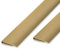 Ribelli Profilé de Finition en PVC pour Canisses en PVC Rails de Serrage Fixation pour Brise-Vue en PVC, Couleur:Bambou, Taille:1000 cm (10 x 100 cm), Articles:Bande de Fermeture
