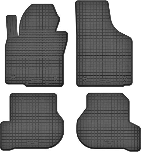 Gummimatten Fußmatten Hoher Rand 15 mm für VW Golf V/VI/Plus/Jetta V/Scirocco III/Skoda Octavia II/Seat Altea/Leon II/Toledo III - Passgenau