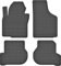Gummimatten Fußmatten Hoher Rand 15 mm für VW Golf V/VI/Plus/Jetta V/Scirocco III/Skoda Octavia II/Seat Altea/Leon II/Toledo III - Passgenau