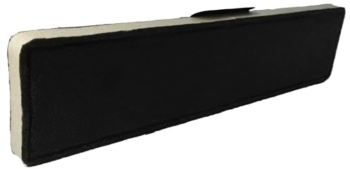 vhbw Filter Aktivkohlefilter kompatibel mit Miele DA 6700 D/HVBR, DA 6700 D/OBSW Dunstabzugshaube - 43 x 10 x 2 cm, Aktivkohle